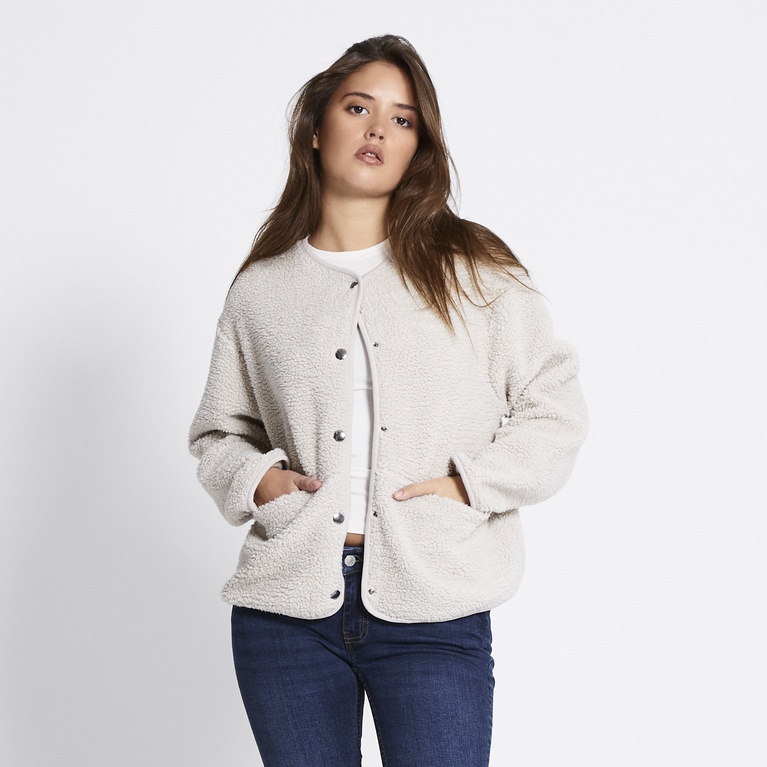 Pile jacket "Alex" Light Beige